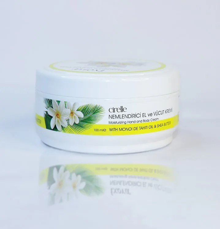 Cirelle Feuchtigkeitspflegende Hand- und Körpercreme mit Monoi de Tahiti Öl & Sheabutter — 100 ml